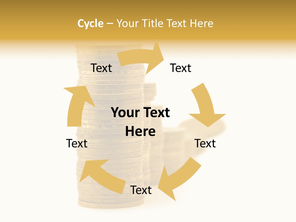 Bank Currency Achievement PowerPoint Template