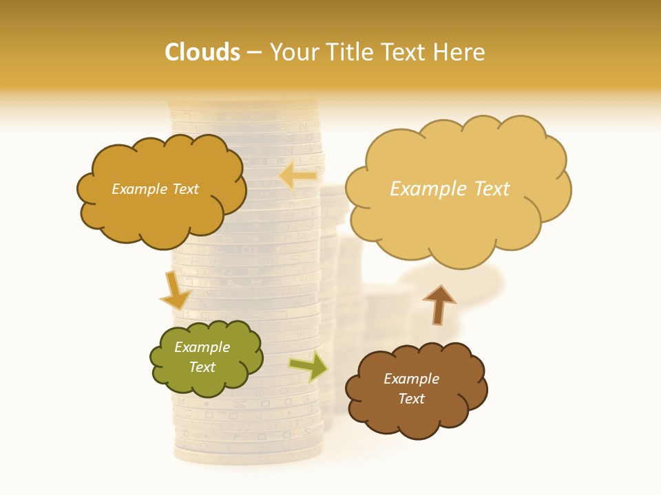 Bank Currency Achievement PowerPoint Template
