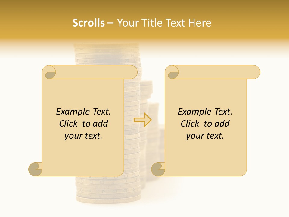 Bank Currency Achievement PowerPoint Template