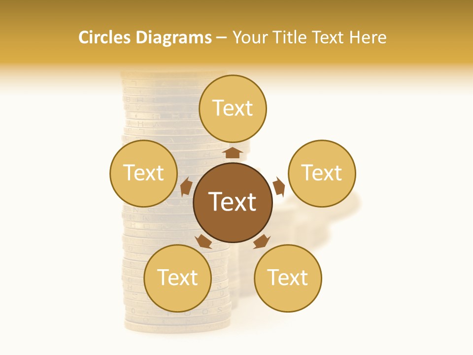 Bank Currency Achievement PowerPoint Template