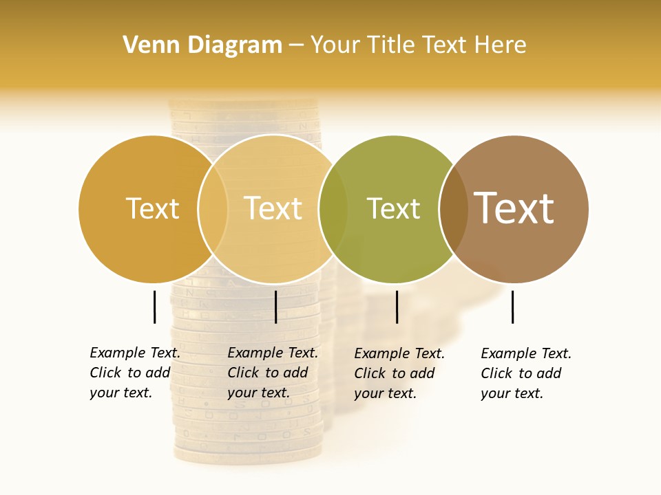 Bank Currency Achievement PowerPoint Template