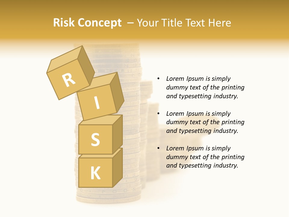 Bank Currency Achievement PowerPoint Template