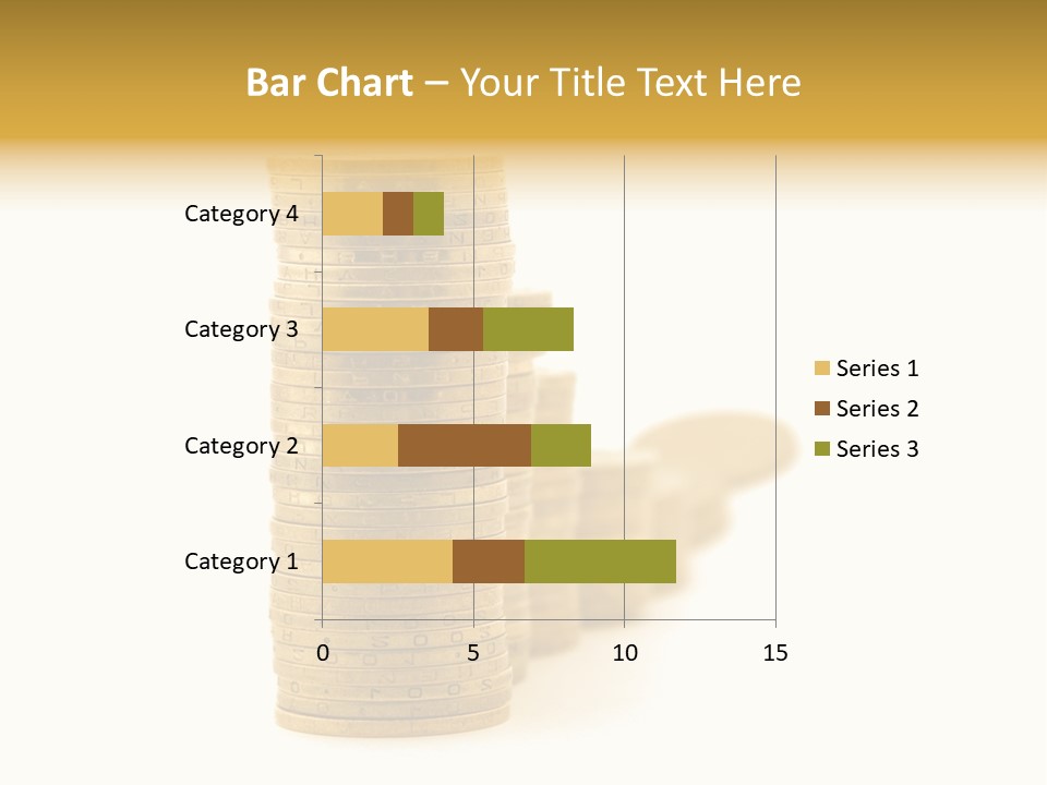 Bank Currency Achievement PowerPoint Template