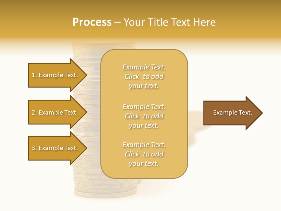 Bank Currency Achievement PowerPoint Template