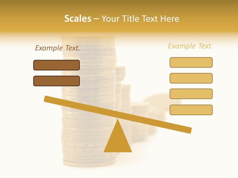 Bank Currency Achievement PowerPoint Template
