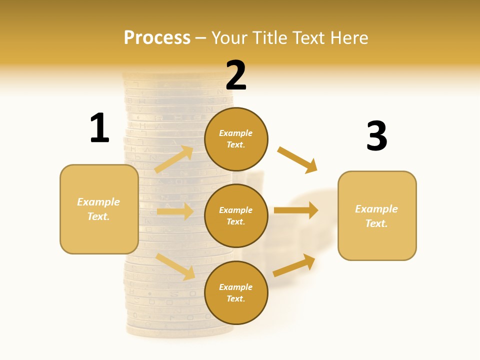 Bank Currency Achievement PowerPoint Template