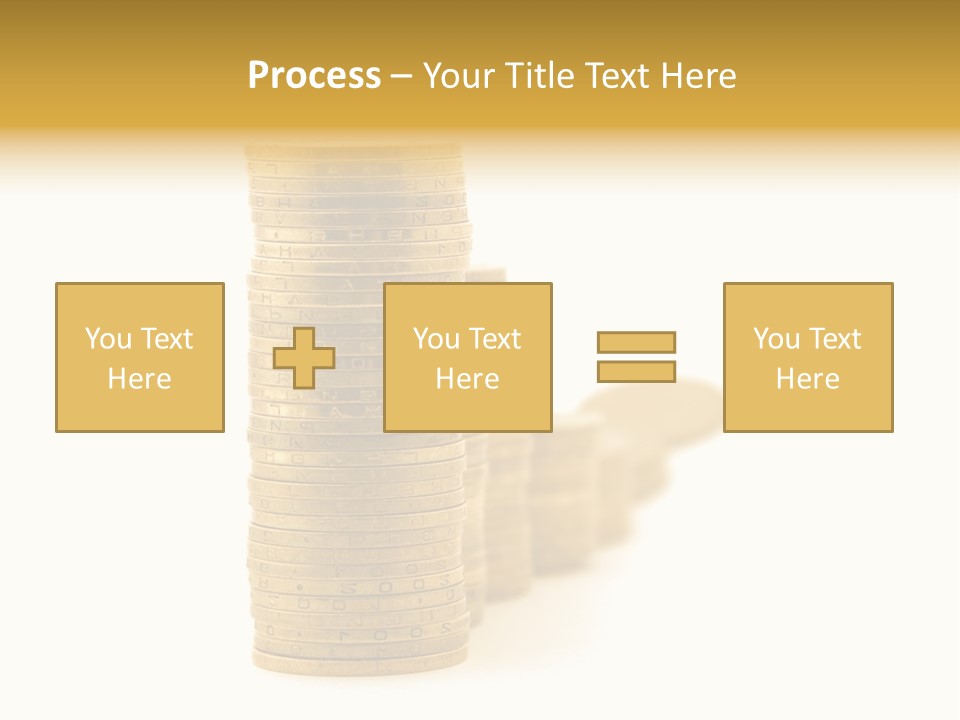 Bank Currency Achievement PowerPoint Template