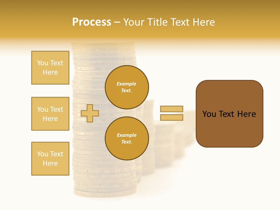 Bank Currency Achievement PowerPoint Template