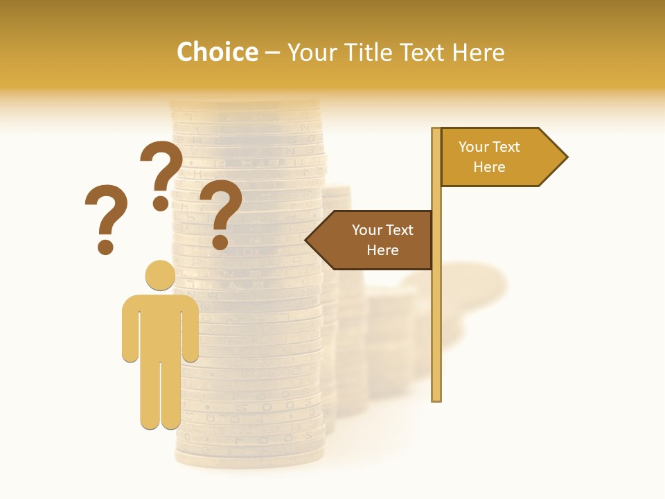 Bank Currency Achievement PowerPoint Template