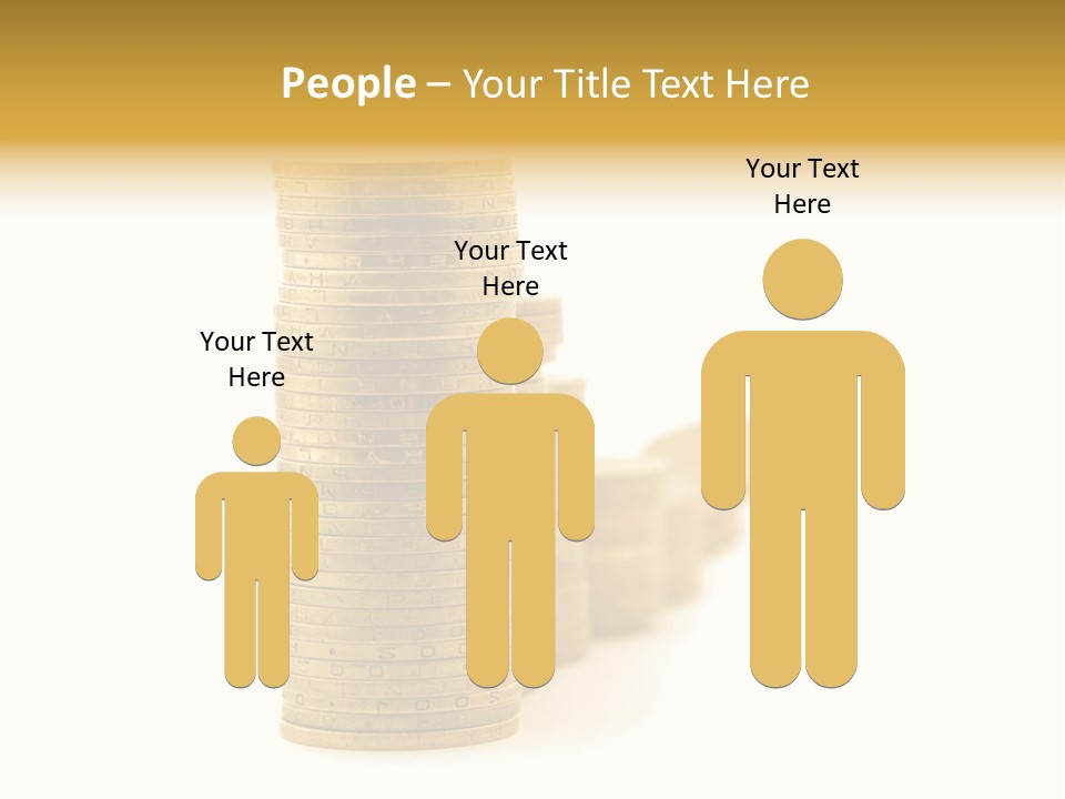 Bank Currency Achievement PowerPoint Template