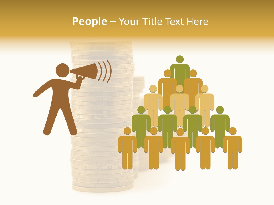 Bank Currency Achievement PowerPoint Template