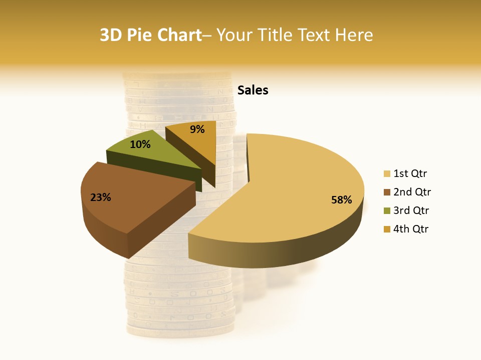 Bank Currency Achievement PowerPoint Template