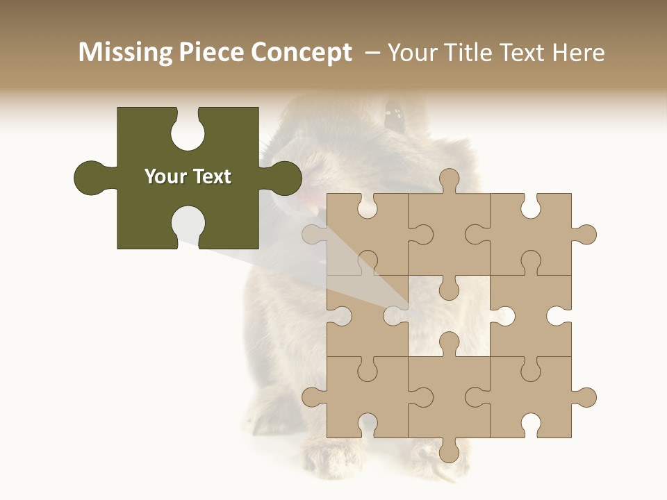 Holiday Rabbit Animal PowerPoint Template