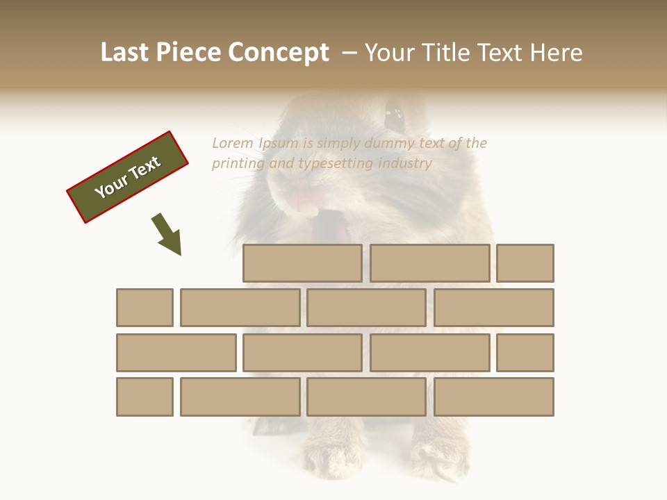 Holiday Rabbit Animal PowerPoint Template