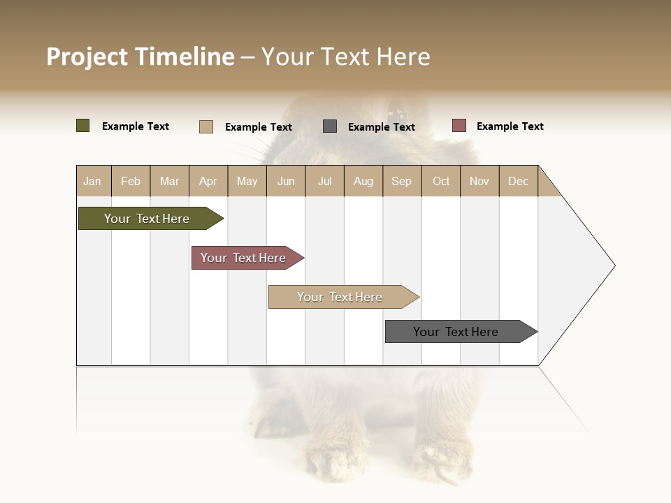 Holiday Rabbit Animal PowerPoint Template