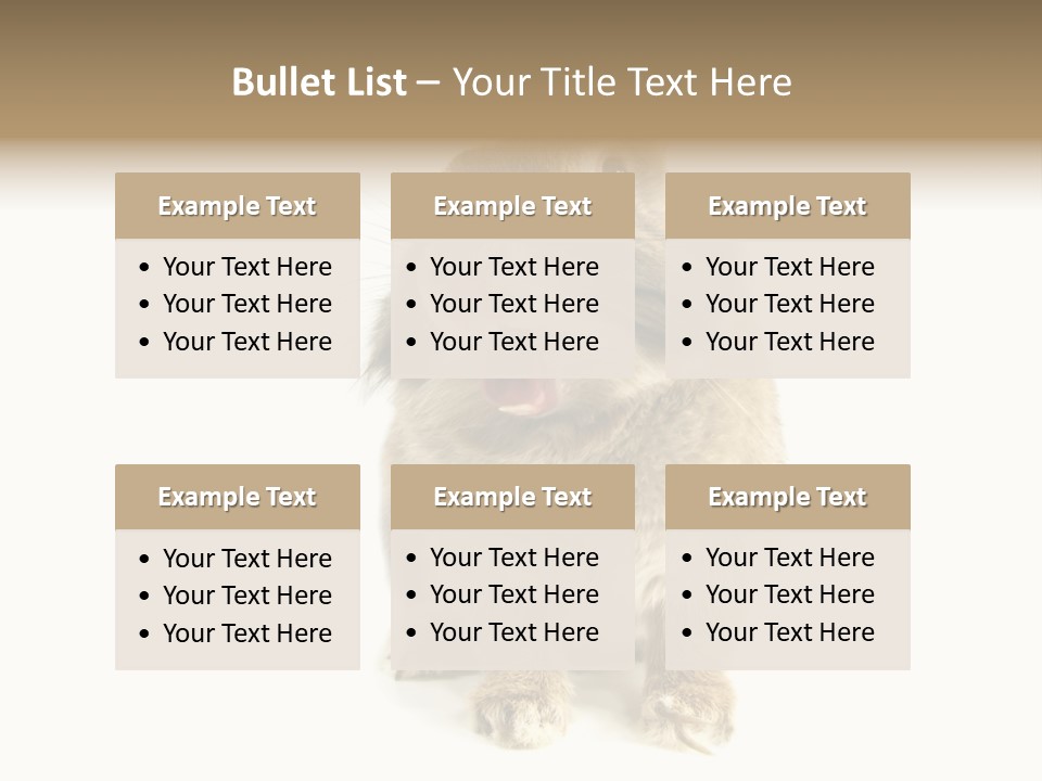 Holiday Rabbit Animal PowerPoint Template