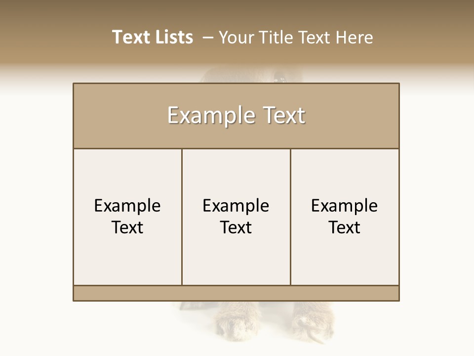 Holiday Rabbit Animal PowerPoint Template