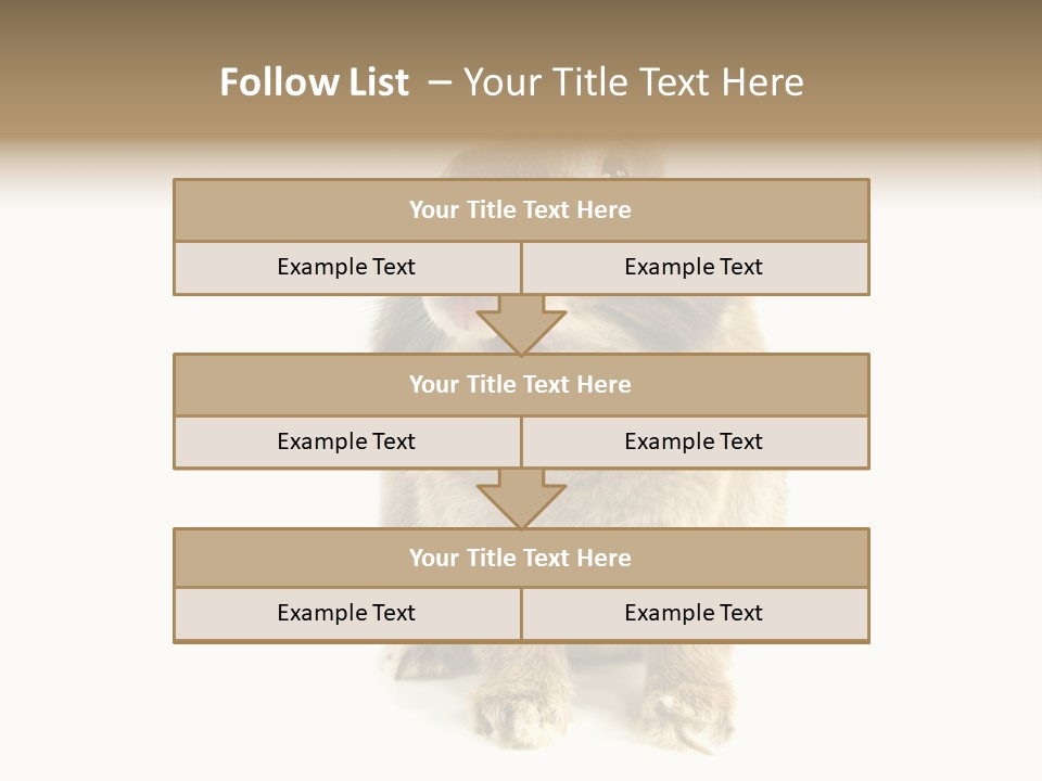Holiday Rabbit Animal PowerPoint Template