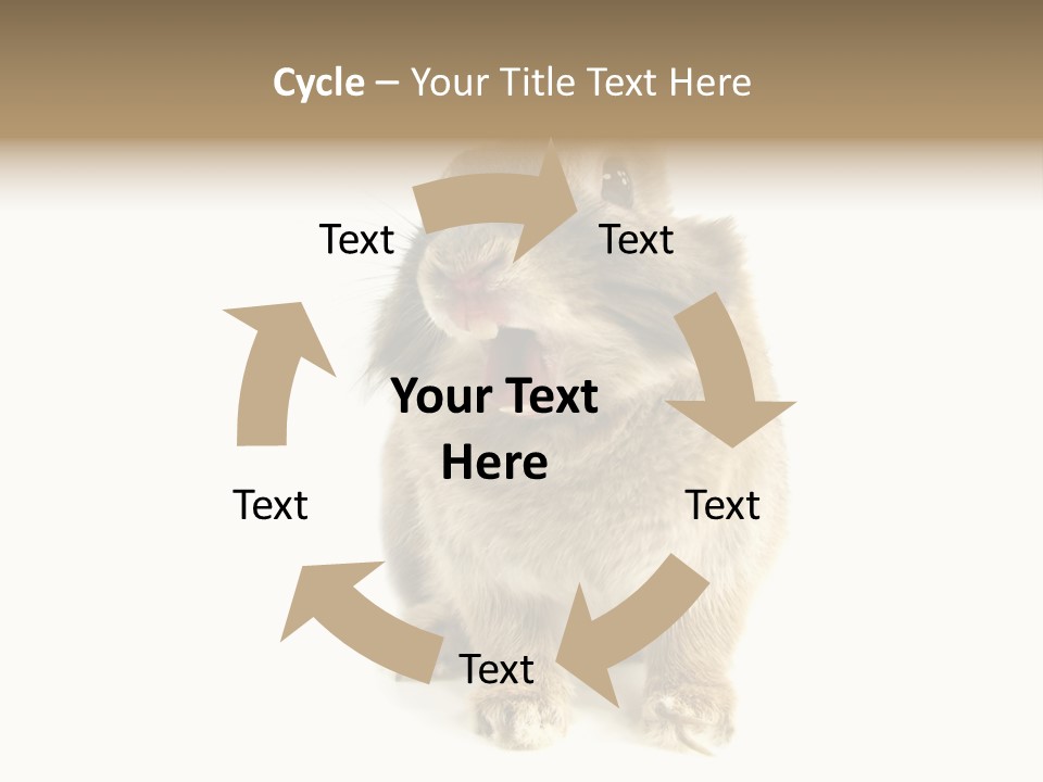 Holiday Rabbit Animal PowerPoint Template