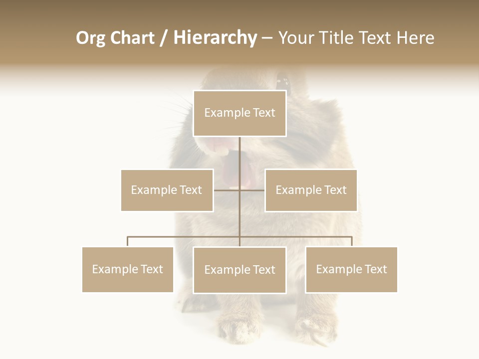 Holiday Rabbit Animal PowerPoint Template