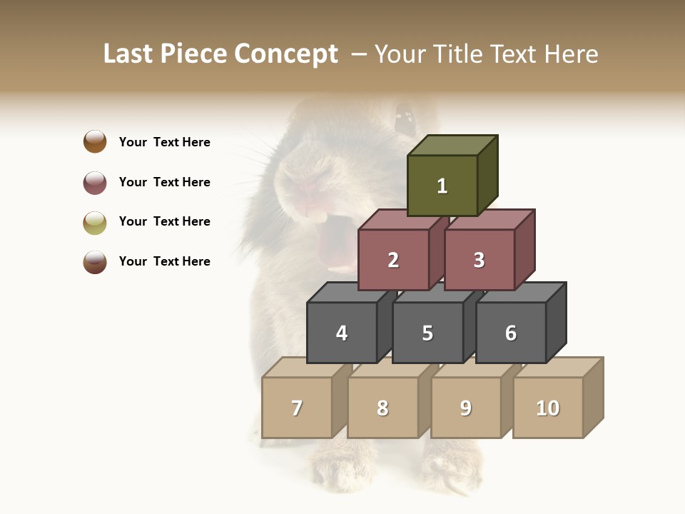 Holiday Rabbit Animal PowerPoint Template