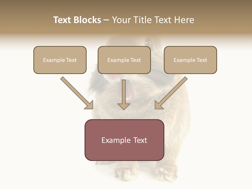 Holiday Rabbit Animal PowerPoint Template