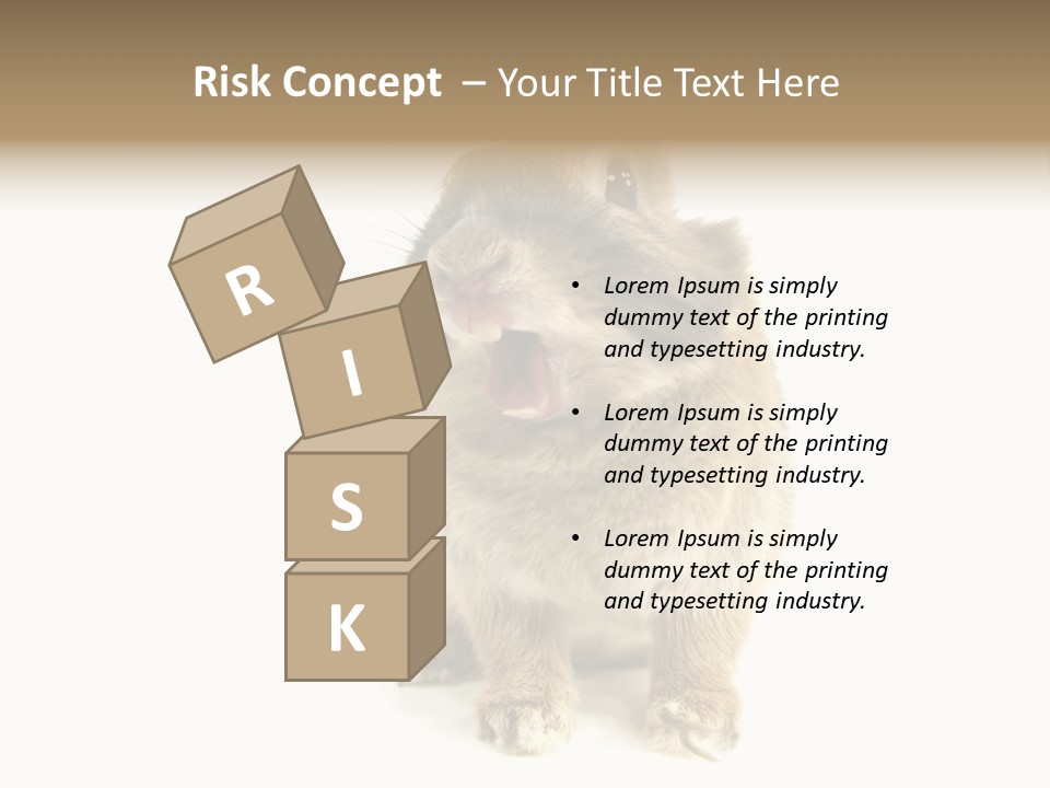 Holiday Rabbit Animal PowerPoint Template