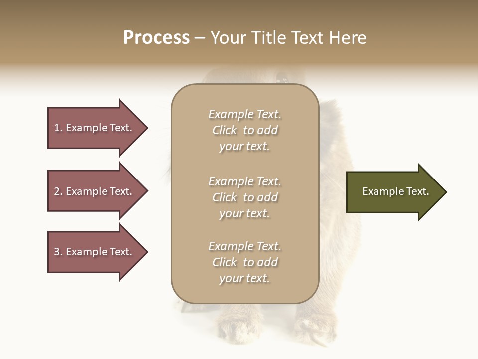 Holiday Rabbit Animal PowerPoint Template