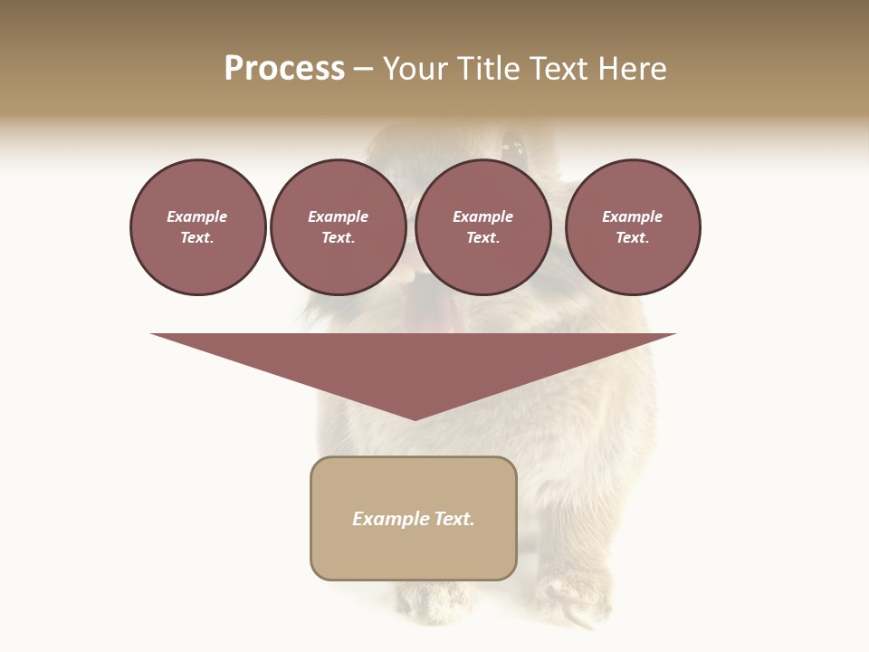 Holiday Rabbit Animal PowerPoint Template