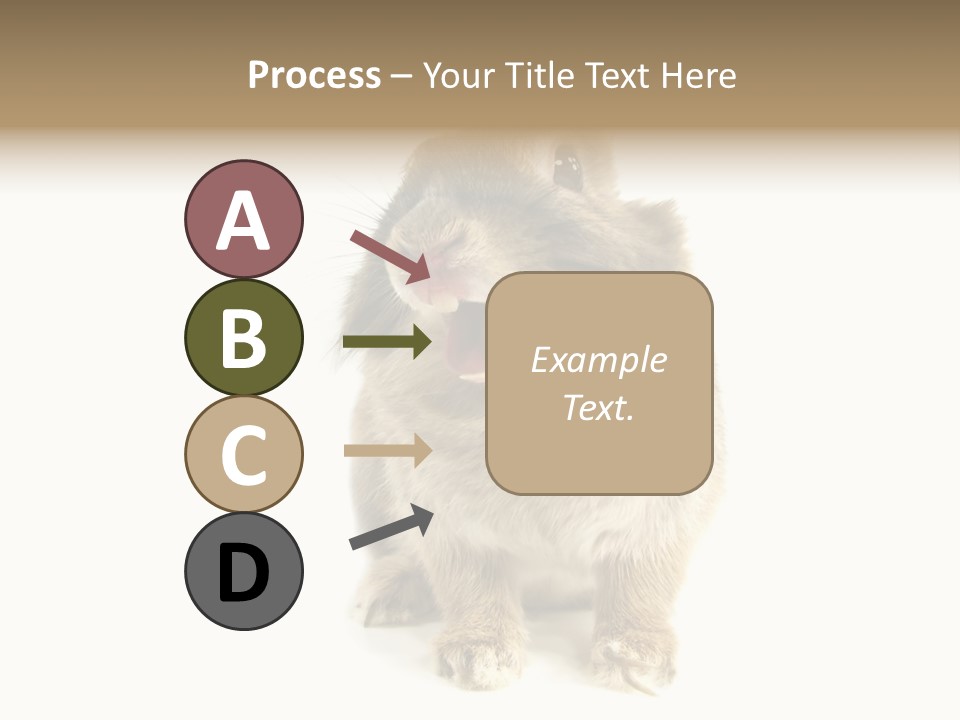 Holiday Rabbit Animal PowerPoint Template