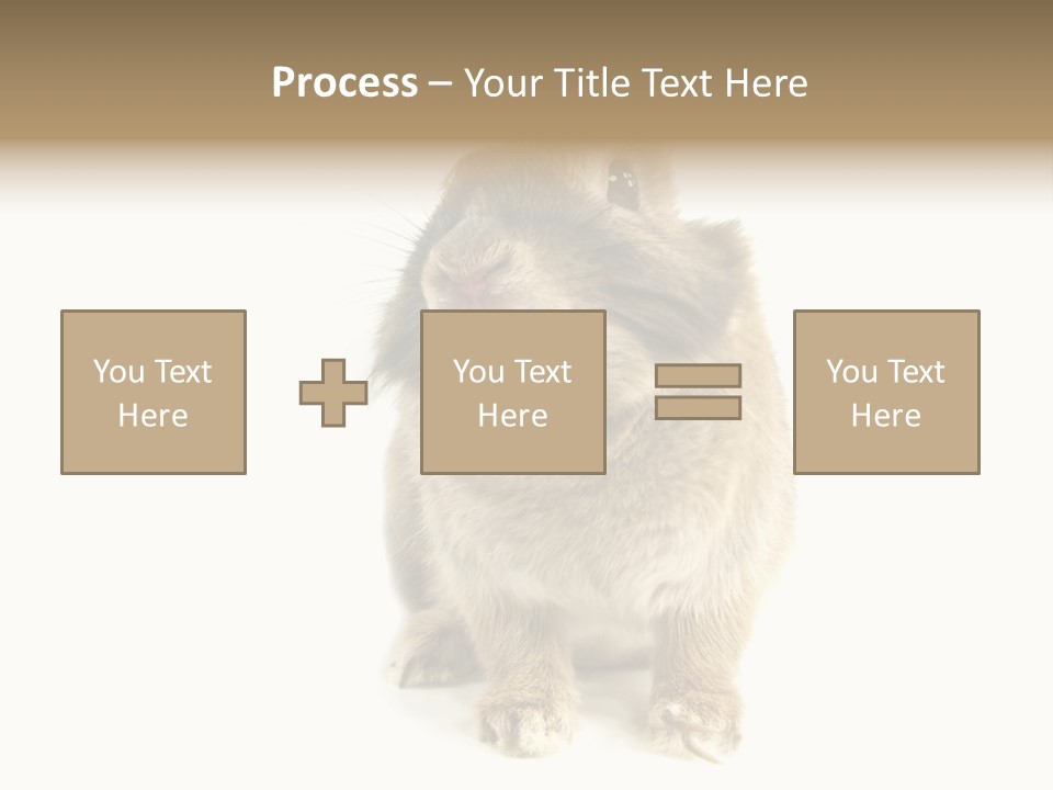 Holiday Rabbit Animal PowerPoint Template