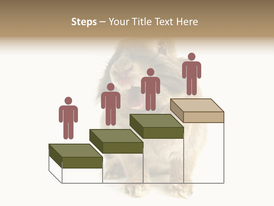 Holiday Rabbit Animal PowerPoint Template