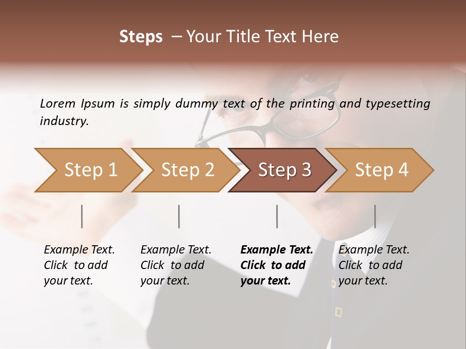 Smile Job Palm PowerPoint Template