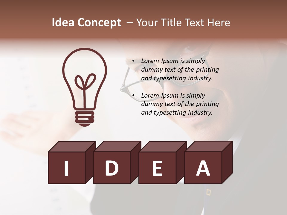 Smile Job Palm PowerPoint Template