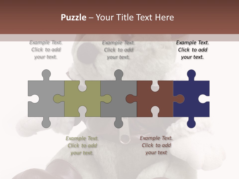 Furry Male Stuff PowerPoint Template