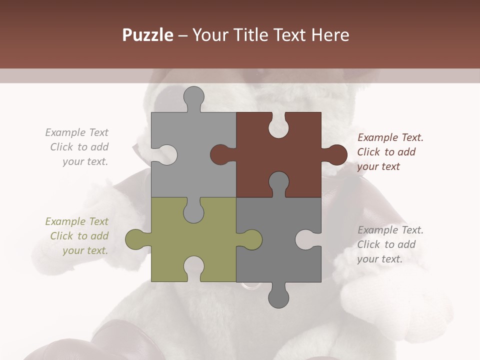 Furry Male Stuff PowerPoint Template