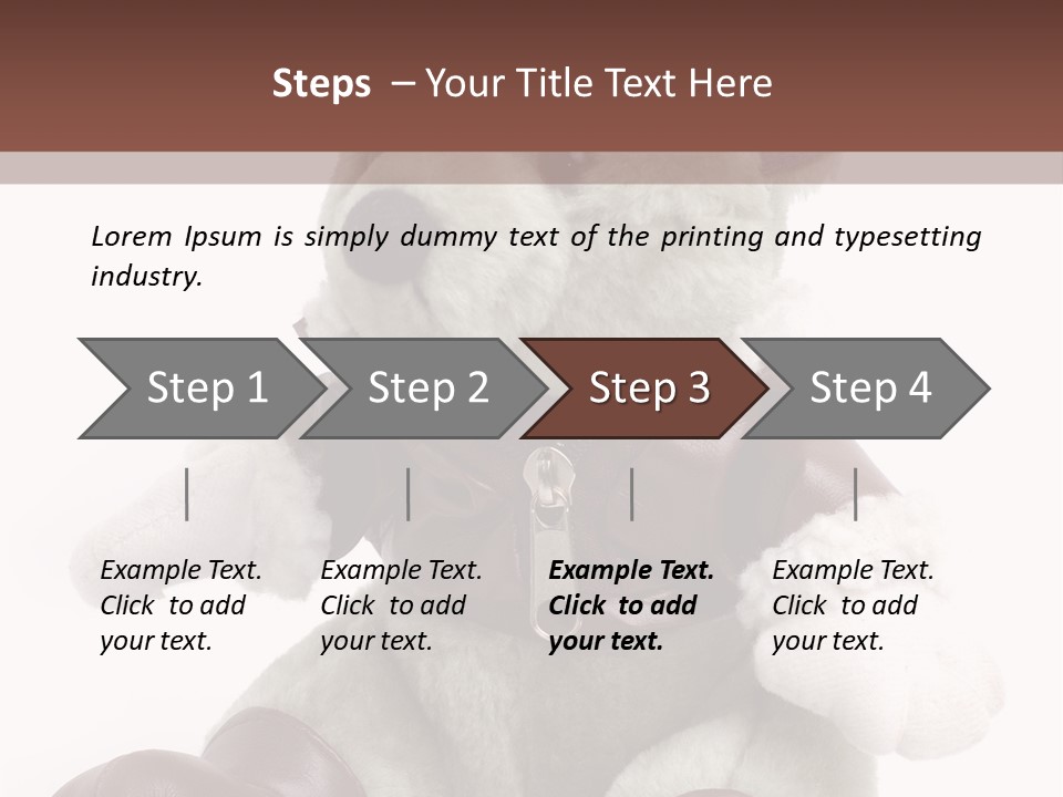 Furry Male Stuff PowerPoint Template