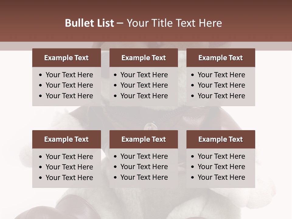 Furry Male Stuff PowerPoint Template