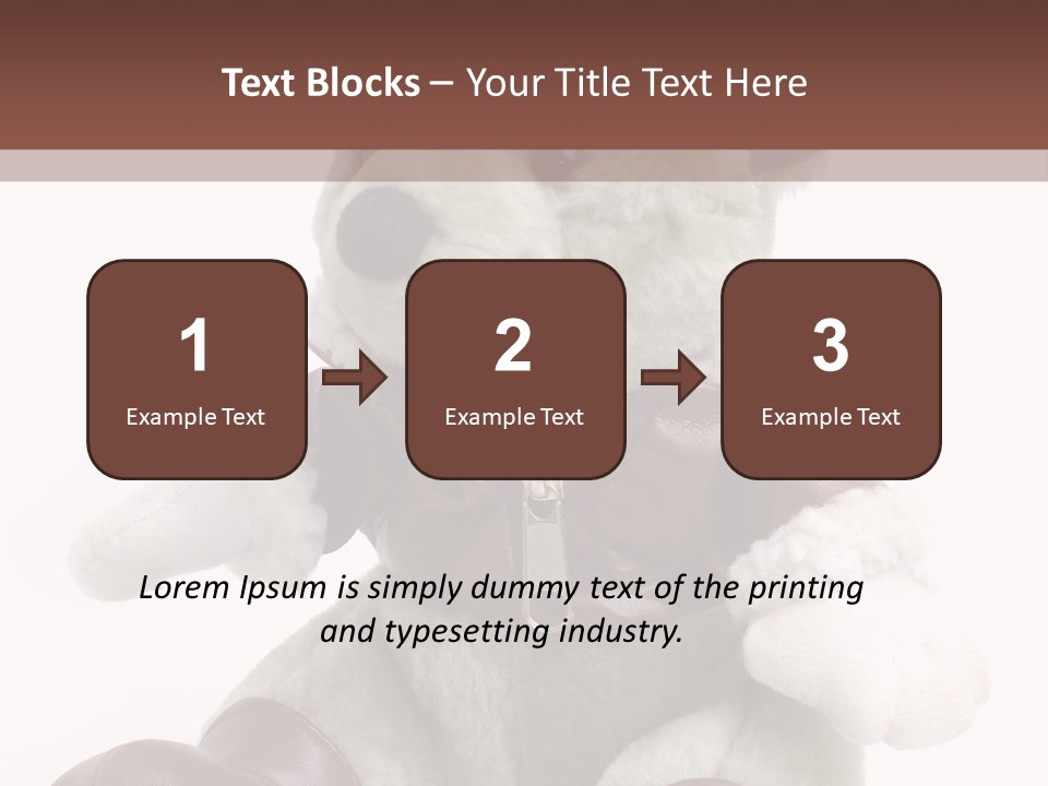 Furry Male Stuff PowerPoint Template