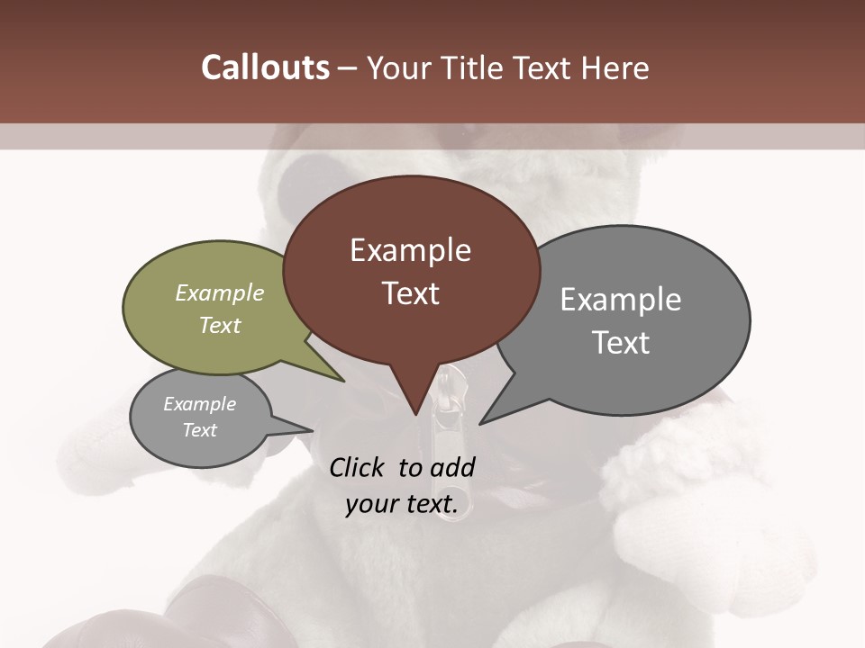 Furry Male Stuff PowerPoint Template