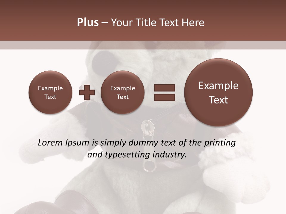 Furry Male Stuff PowerPoint Template