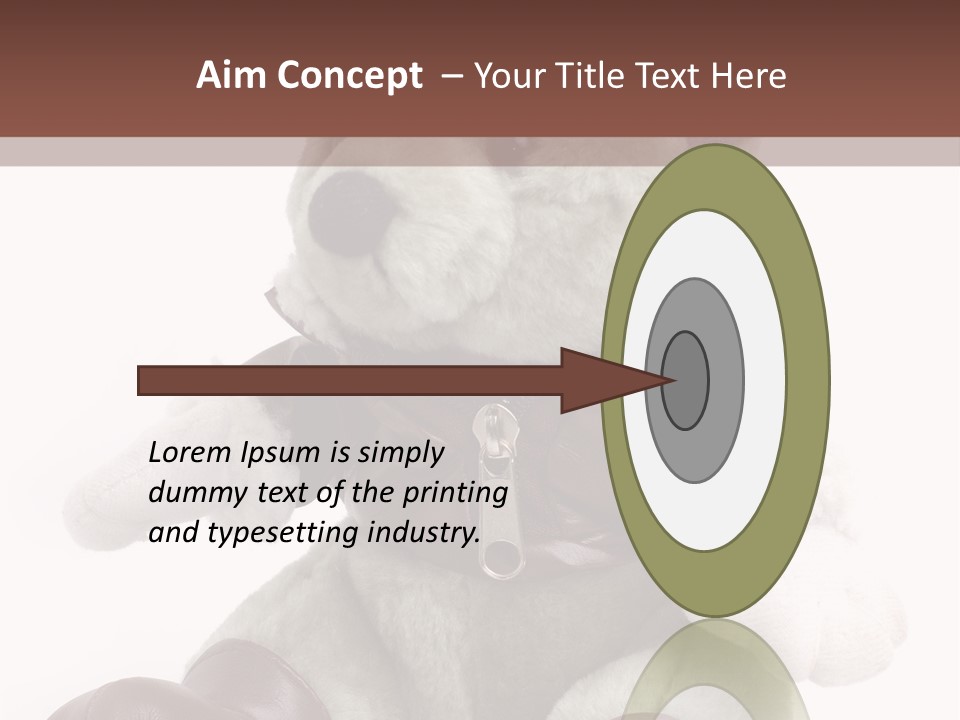 Furry Male Stuff PowerPoint Template