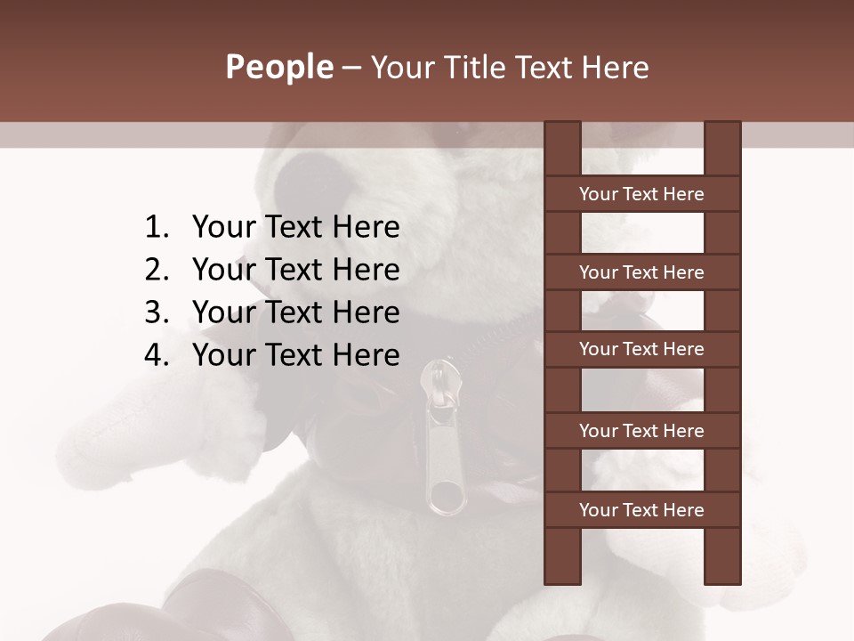 Furry Male Stuff PowerPoint Template