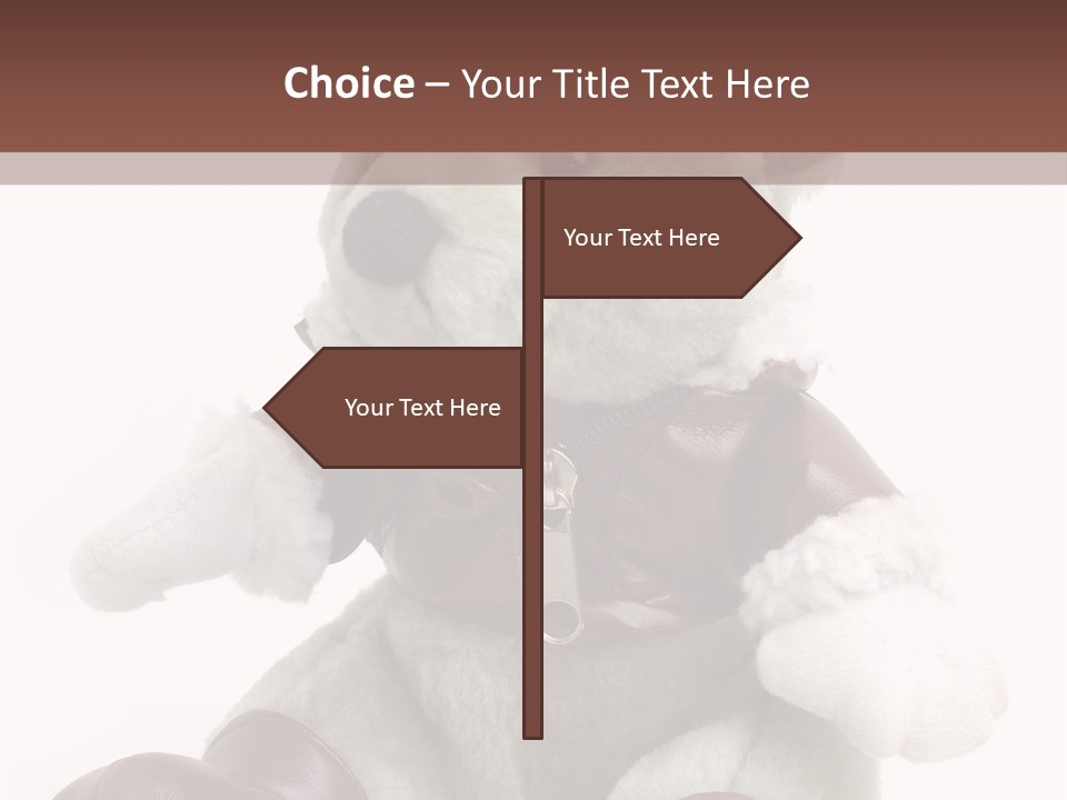 Furry Male Stuff PowerPoint Template