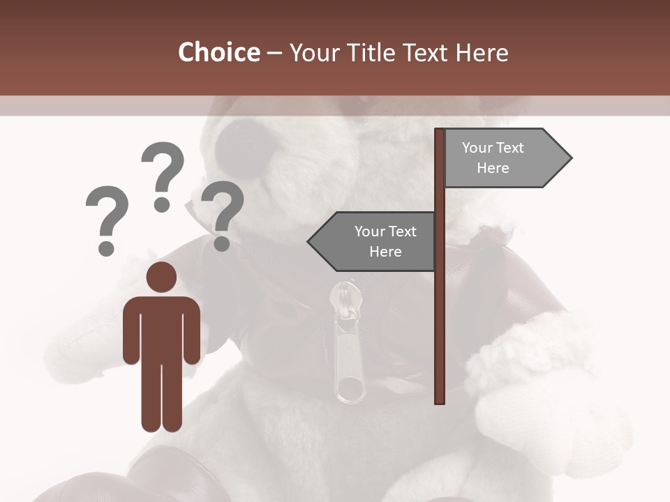 Furry Male Stuff PowerPoint Template