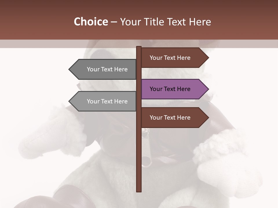 Furry Male Stuff PowerPoint Template