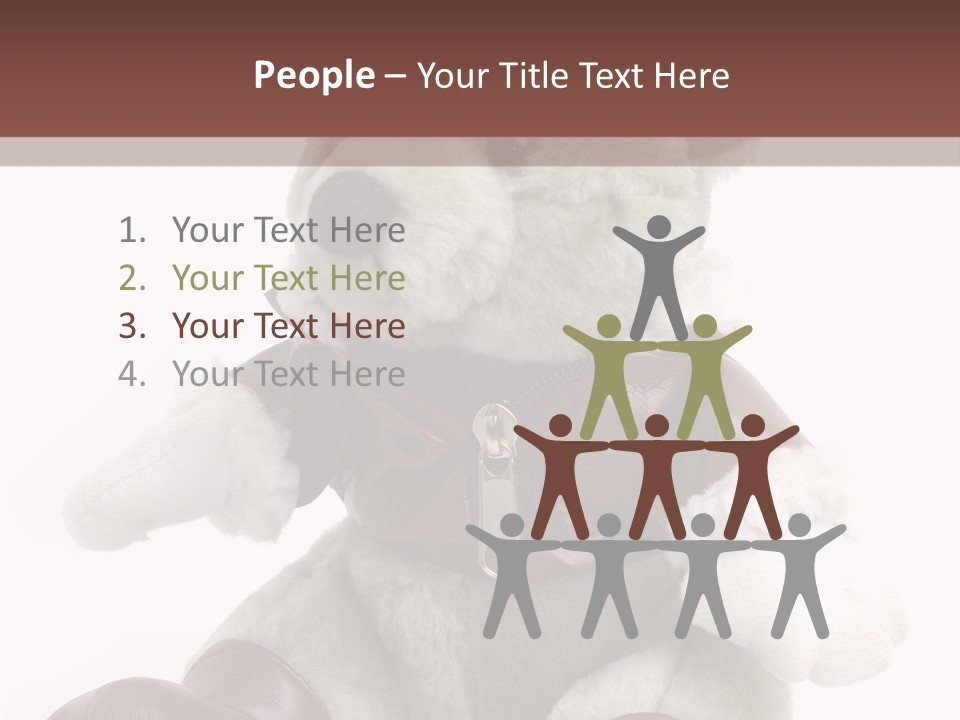 Furry Male Stuff PowerPoint Template