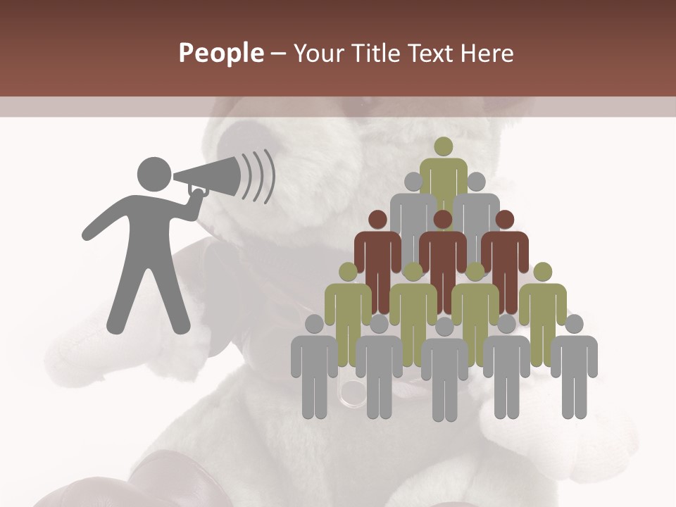 Furry Male Stuff PowerPoint Template