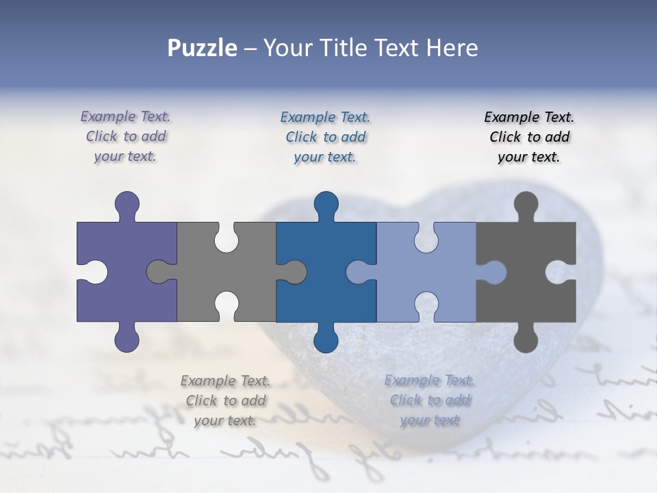 Love Letter Romantic Symbol PowerPoint Template