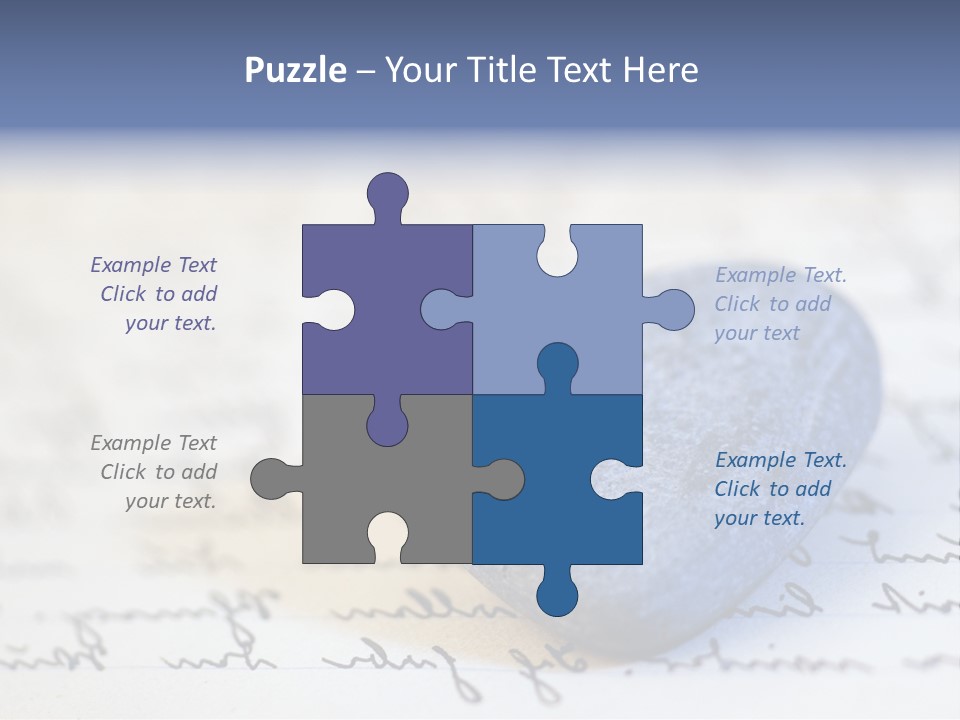 Love Letter Romantic Symbol PowerPoint Template